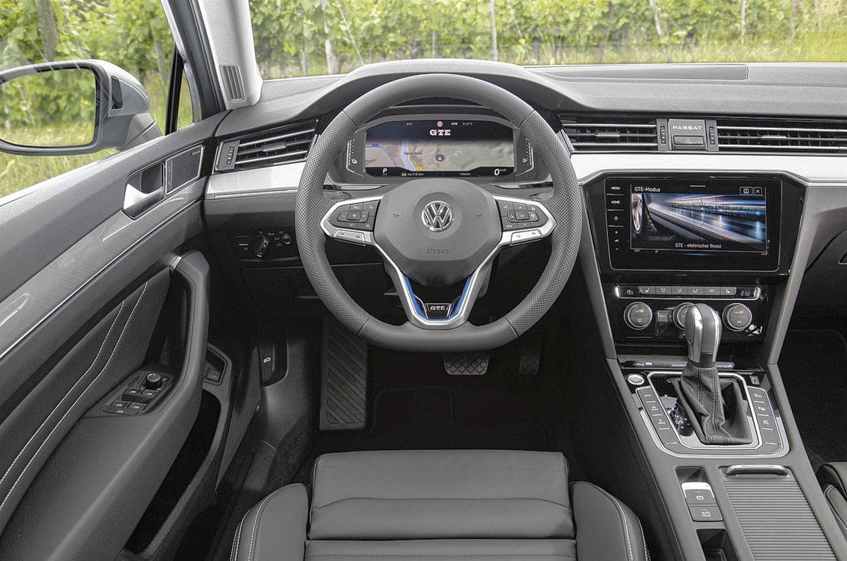La Volkswagen Passat GTE, l'hybride remis à jour