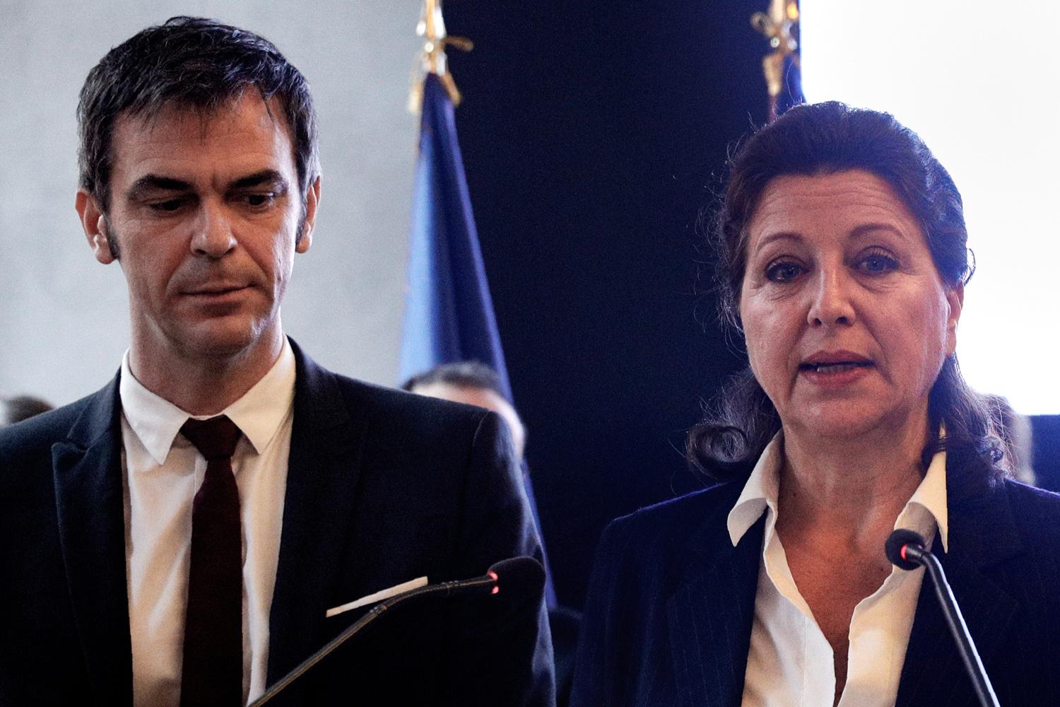 Agnès Buzyn et Olivier Véran