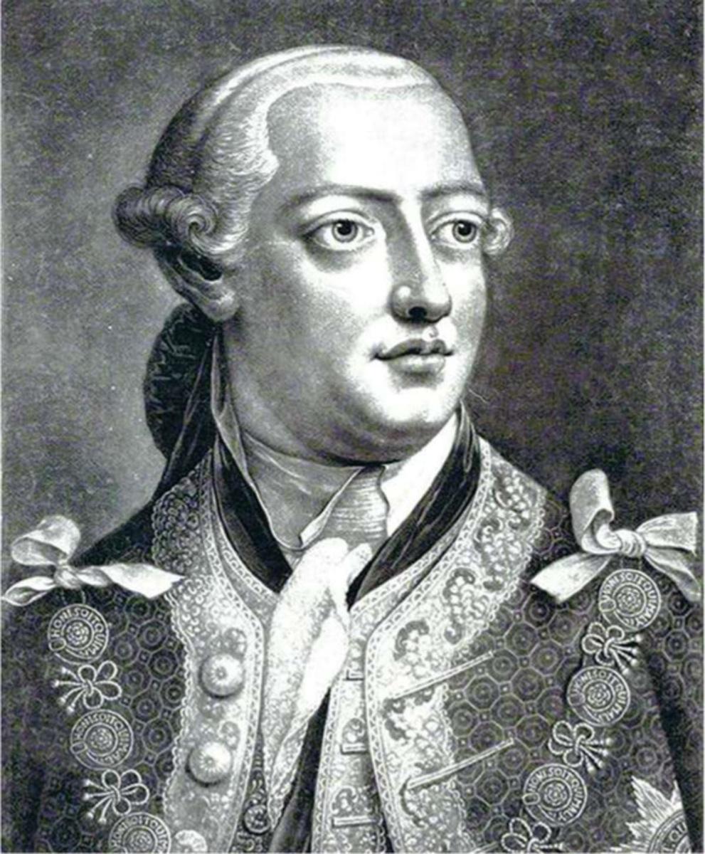 George III d'Angleterre.