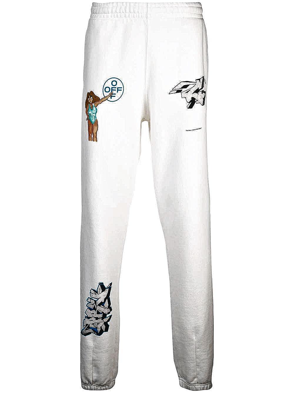 Pantalon de jogging en coton, Off-White, 439 euros.