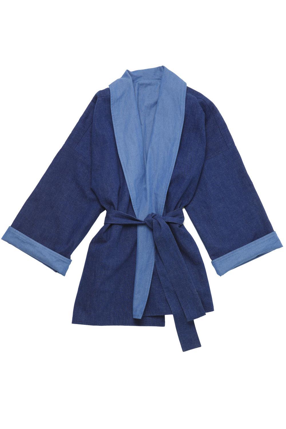 Kimono réversible Façon Jacmin, 280 euros.