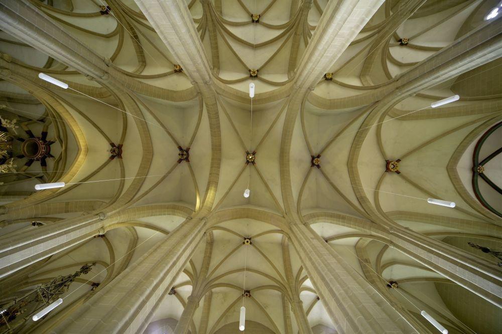 Les plafonds particuliers de l'église Saint-Sévère