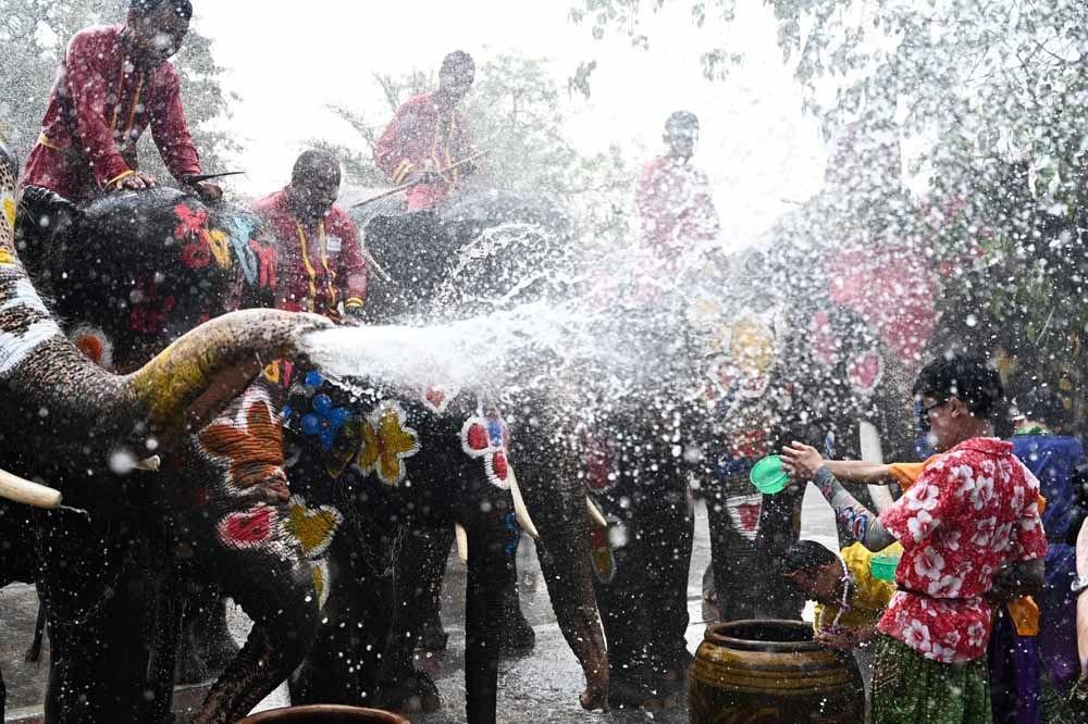 La fête de l'eau en Thaïlande (en images)