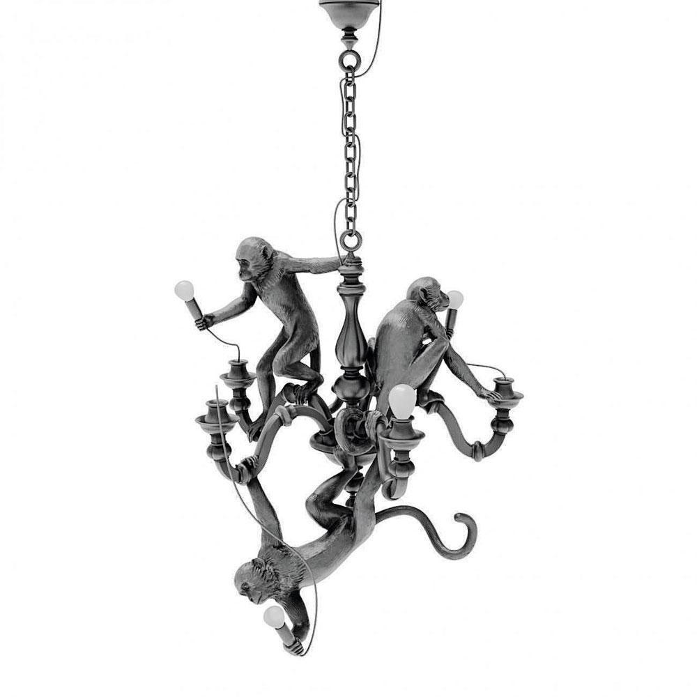 Monkey chandelier,  Seletti + Marcantonio