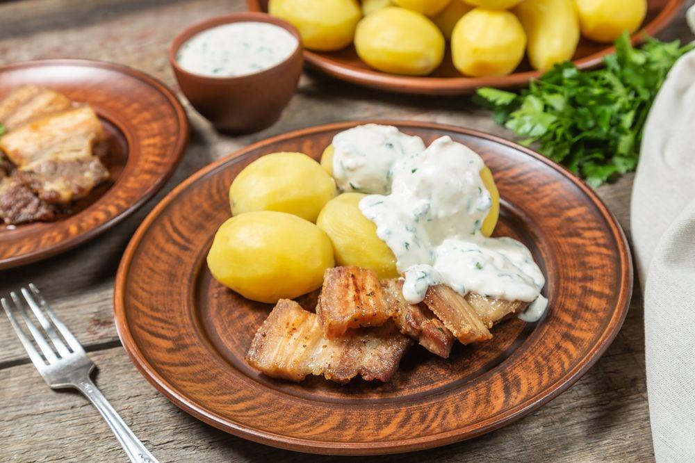 Porc et pommes de terre, le plat national danois