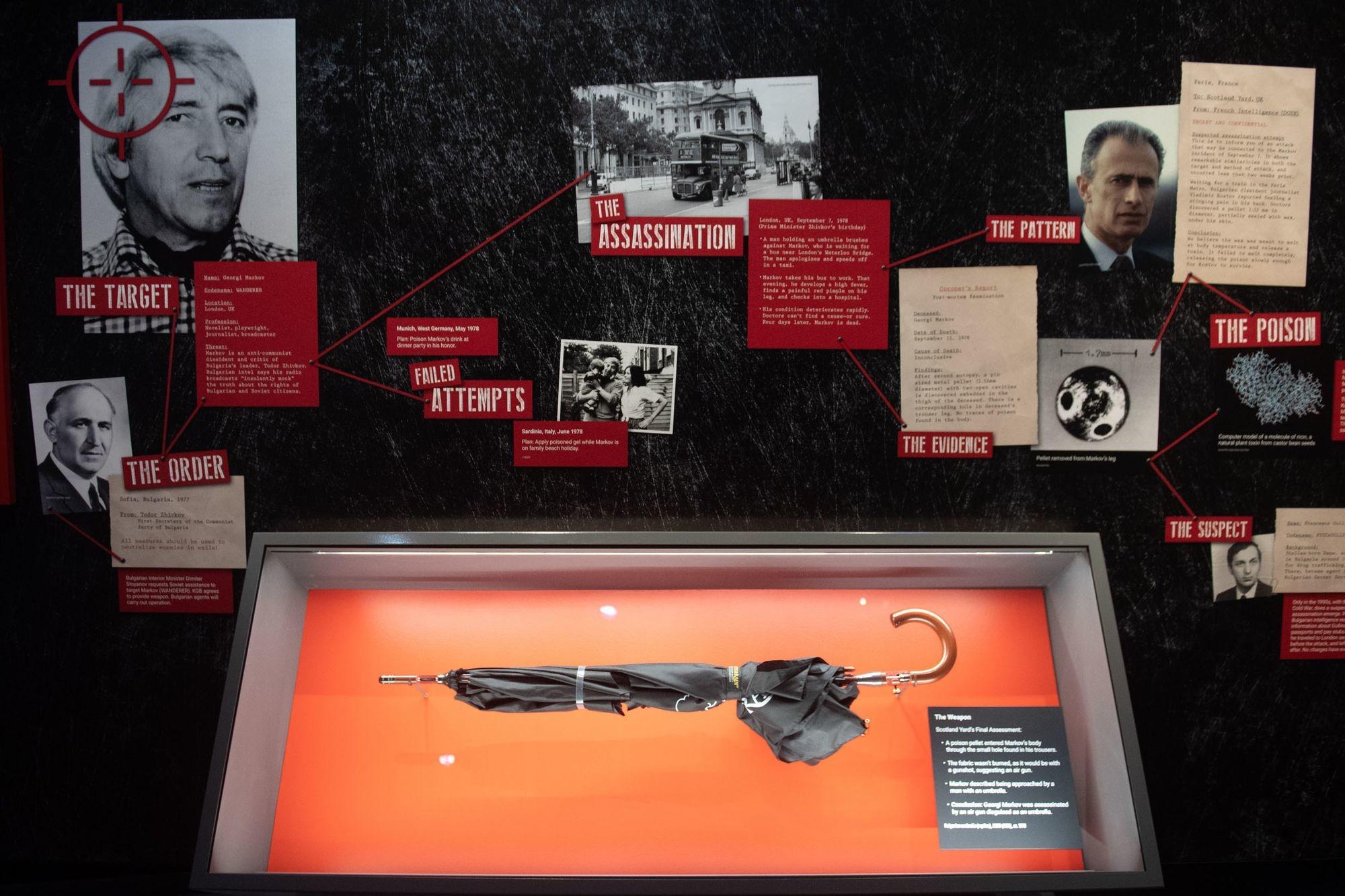 Au menu du nouveau musée de l'espion de Washington: héroïsme, ingéniosité et zones d'ombre
