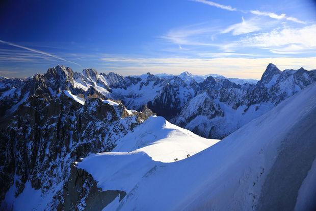 L'Aiguille du Midi, Chamonix.