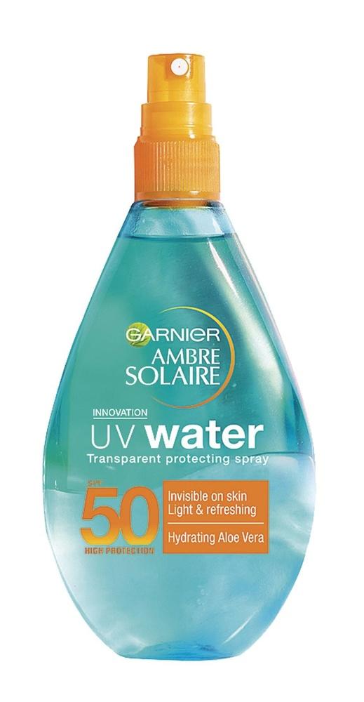 UV Water SPF50, Ambre Solaire, 12,49 euros les 150 ml.