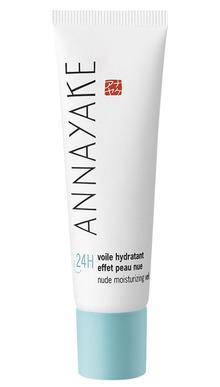 Voile hydratant effet peau nue ligne 24 Heures d'Annayake, 46,95 euros les 30 ml. 