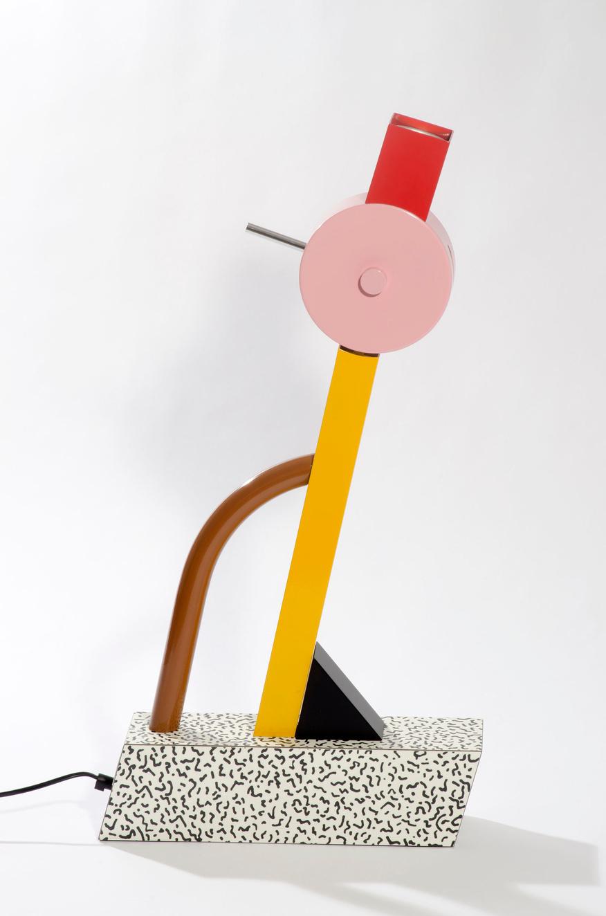 15. Ettore Sottsass, lampe Tahiti, 1981, Memphis © Musée Saint-Quentin-en-Yvelines © Adagp, Paris, 2019