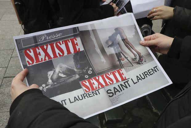 Saint Laurent sommé de retirer ses affiches 