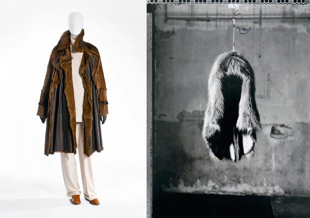 Hermès, automne-hiver 01-02. (à gauche) et Maison Martin Margiela, automne-hiver 97-98 (à droite).