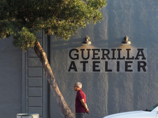 La boutique de luxe Guerilla Atelier dans l'Art district de Ddowntown Los Angeles