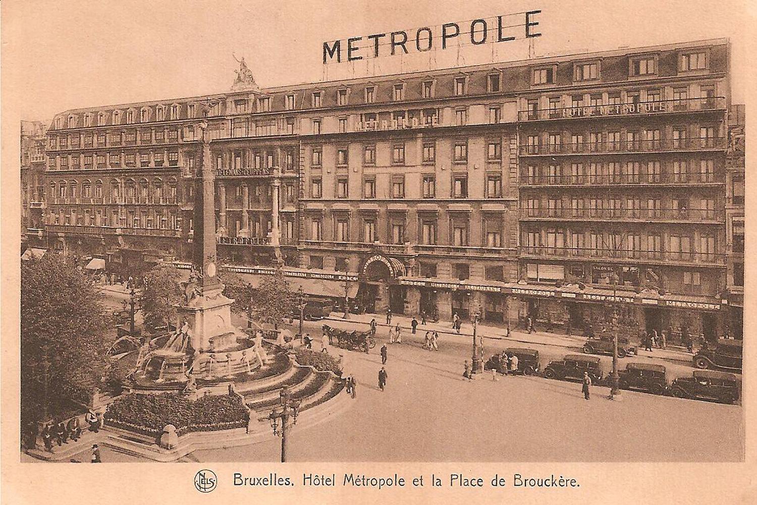 L'hôtel Métropole, joyau Belle Epoque bruxellois, hors du temps