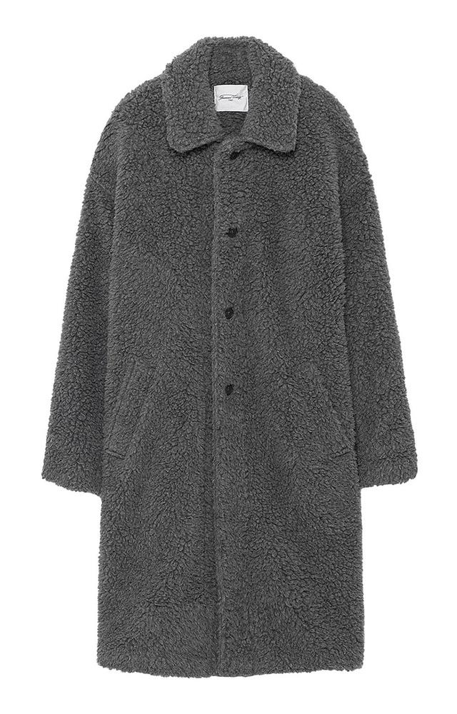 Manteau en fausse fourrure, American Vintage, 325 euros.