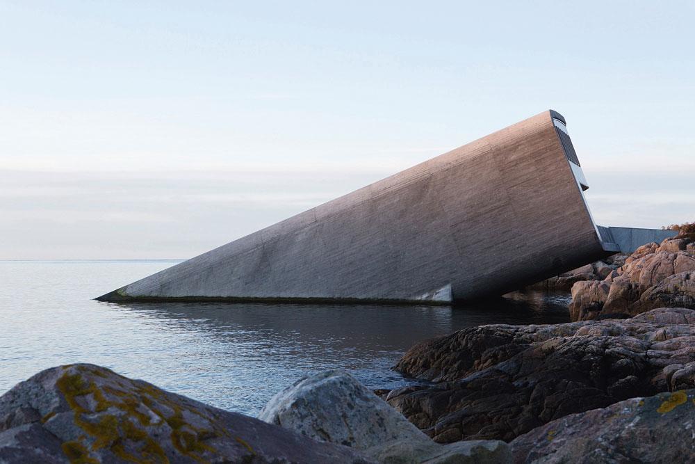 Un dîner sous la mer 