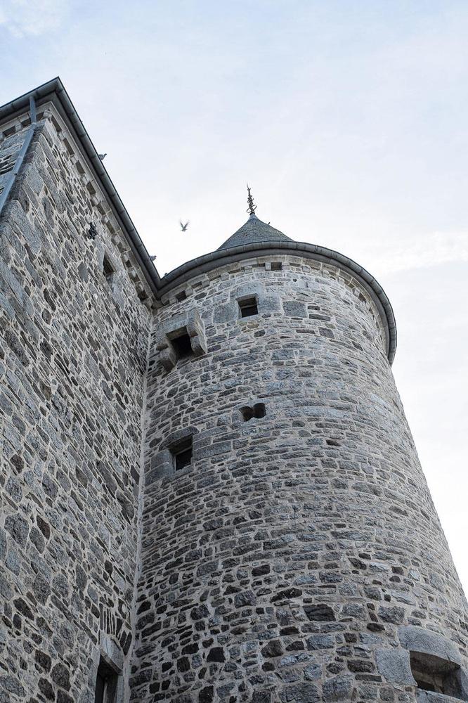 Cette tour de garde médiévale est l'une des seules de Belgique encore debout.