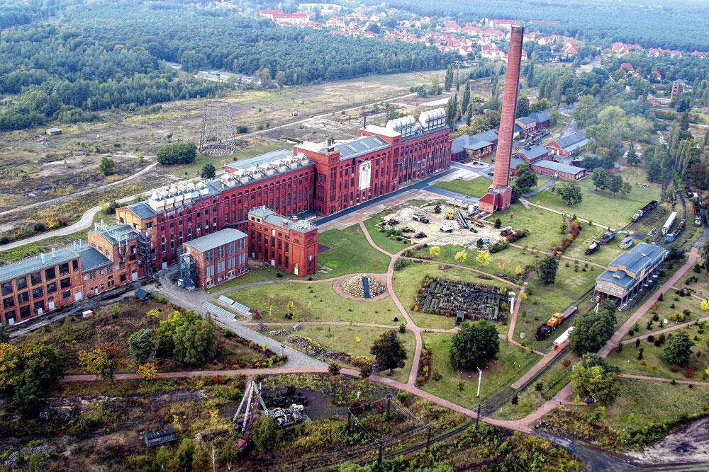 Sur la route européenne du patrimoine industriel (Erih), le musée de l'énergie de Knappenrode, à Hoyerswerda, en Allemagne.