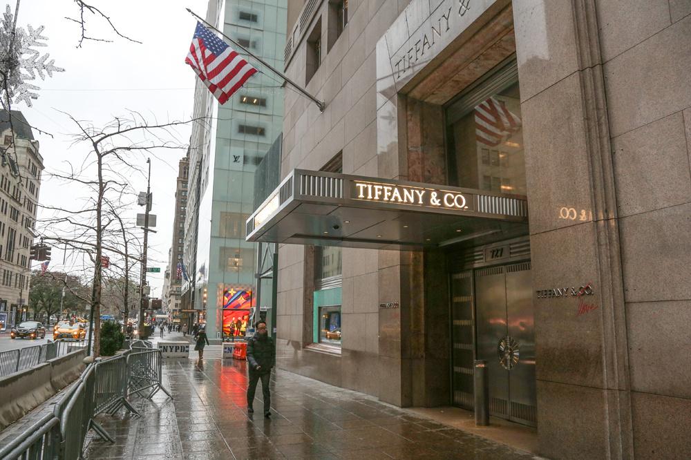 Boutique Tiffany sur la 5th Avenue