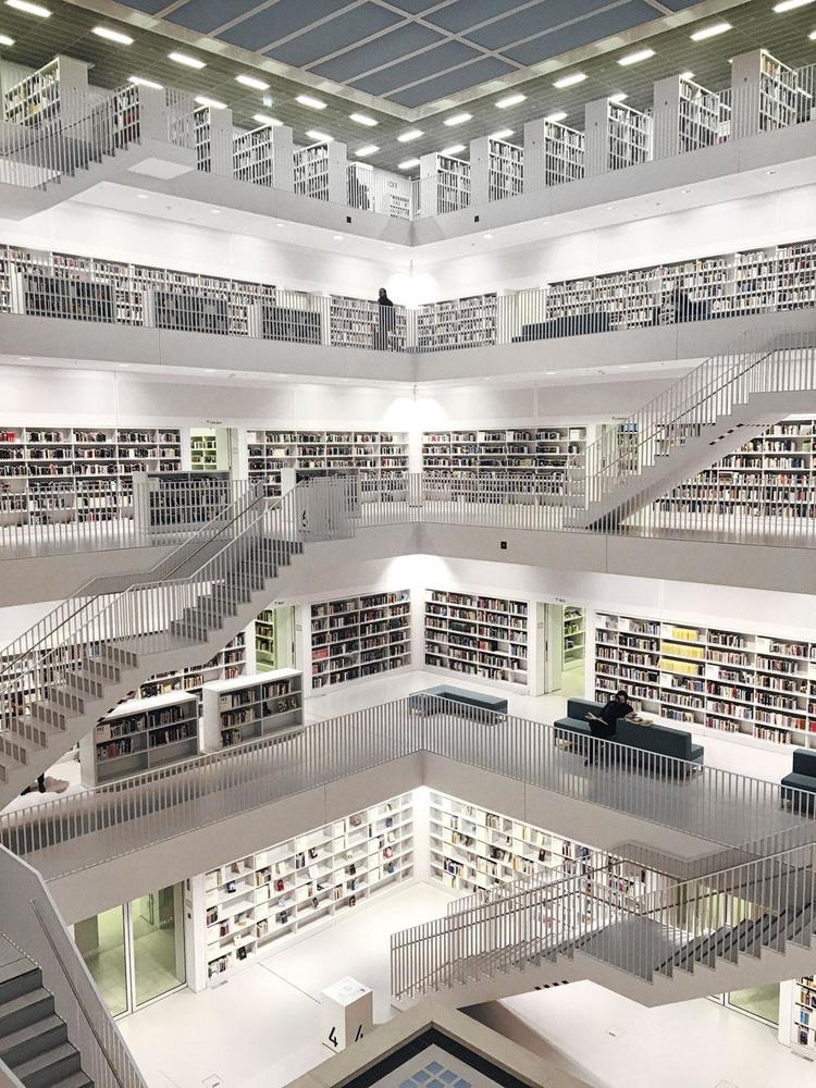 Stadtbibliothek Stuttgart (Allemagne)