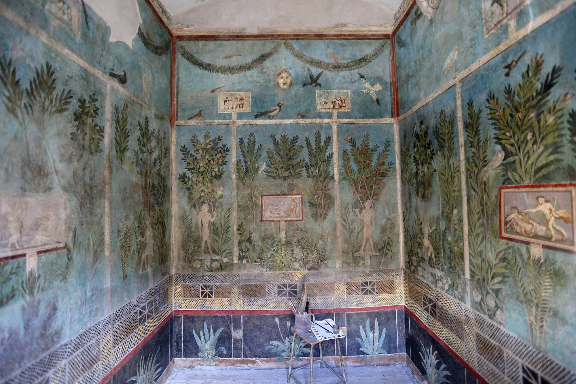 Villa du Verger, à Pompéi