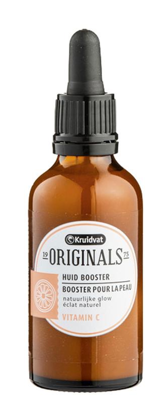 Booster pour la peau éclat naturel Vitamin C, Kruidvat, 2,29 euros les 50 ml.