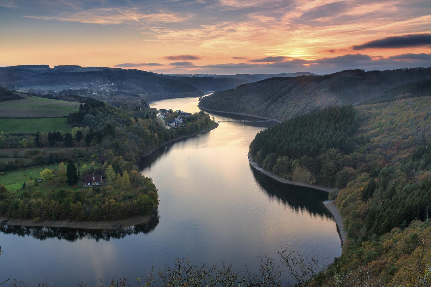 Le lac de Haute Sûre