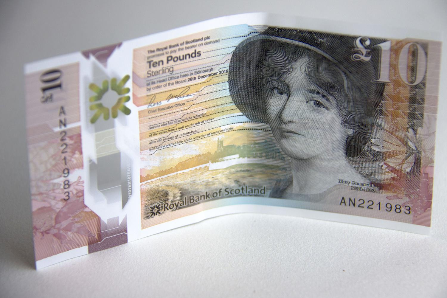 Billet de 10 pounds à l'effigie de Jane Austen