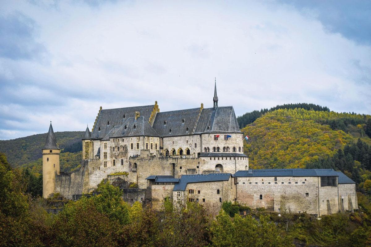 Le château de Vianden, au Luxembourg.