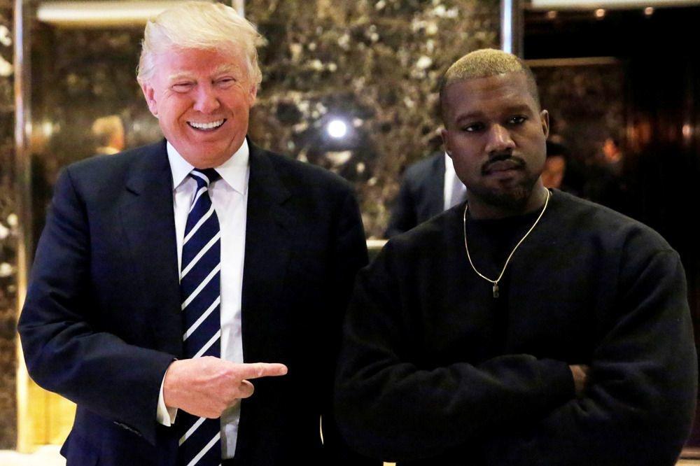 Kanye West en visite chez Trump, en 2016