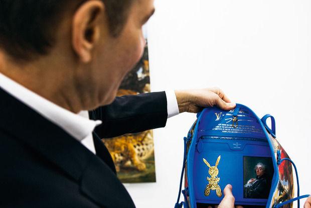 L'insolent Jeff Koons interroge la définition de l'oeuvre d'art pour Louis Vuitton