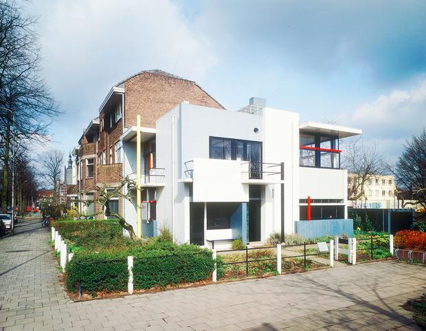 La Maison Schröder de Rietveld, à Utrecht