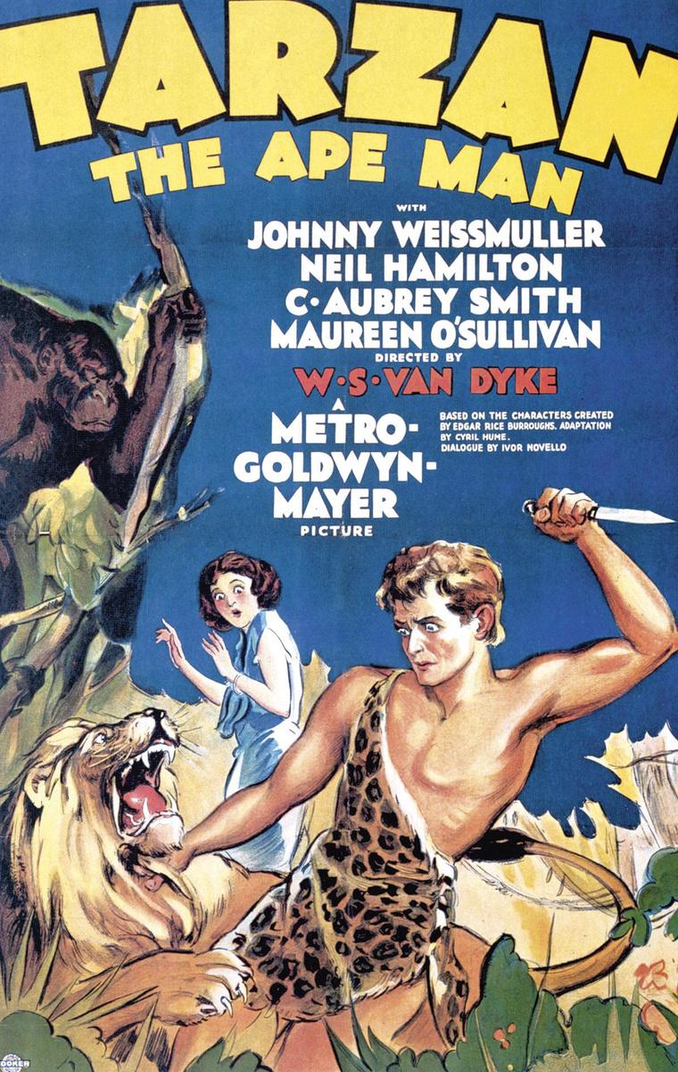 L'affiche de Tarzan.