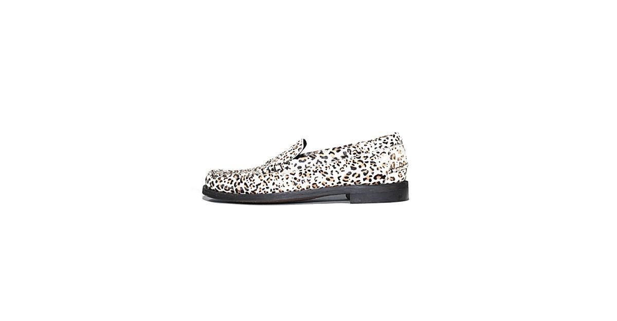 Chaussures Cheetah, Vier X Sebago (240 euros).