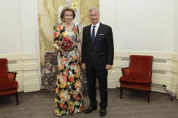 La reine Mathilde porte la même robe qu'une star internationale