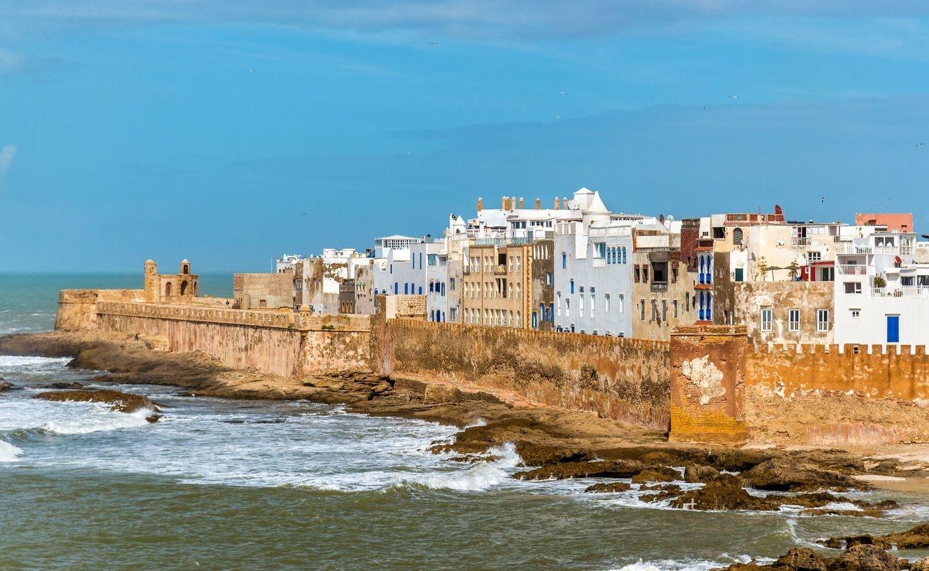 Les remparts d'Essaouira, Maroc
