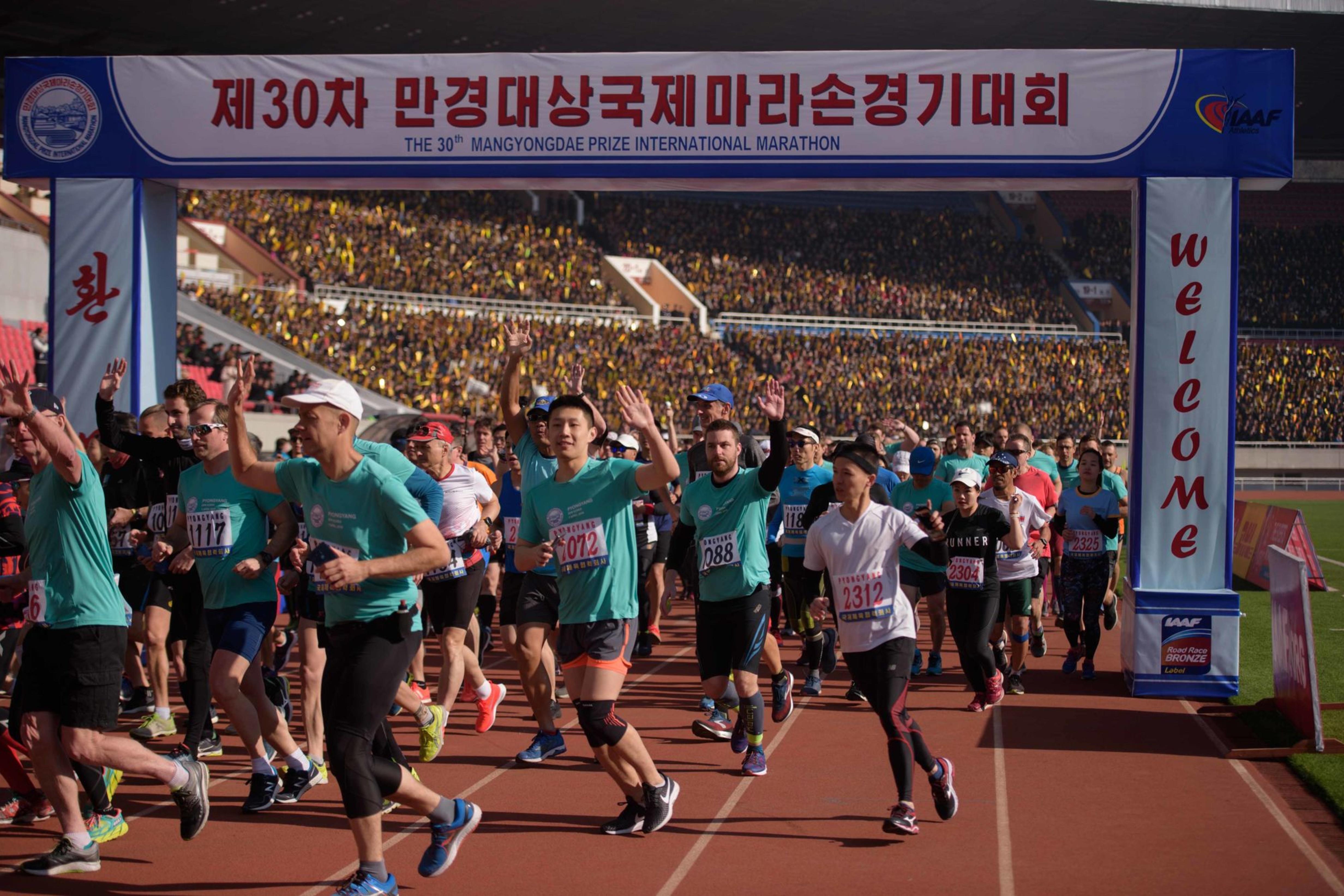 Le Marathon de Pyongyang, à nouveau prisé des Occidentaux