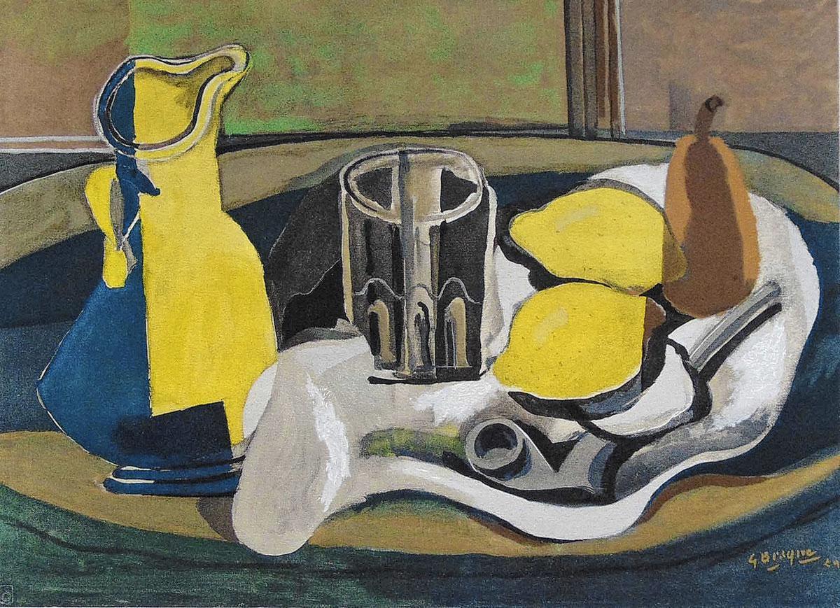 Georges Braque, citrons, 1929