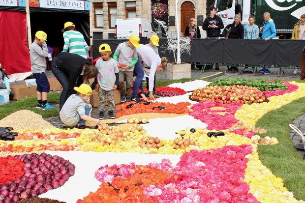 La Grand-Place parée de 100 000 fleurs ce week-end