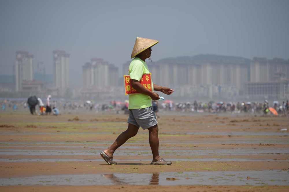 La plage en Chine: 