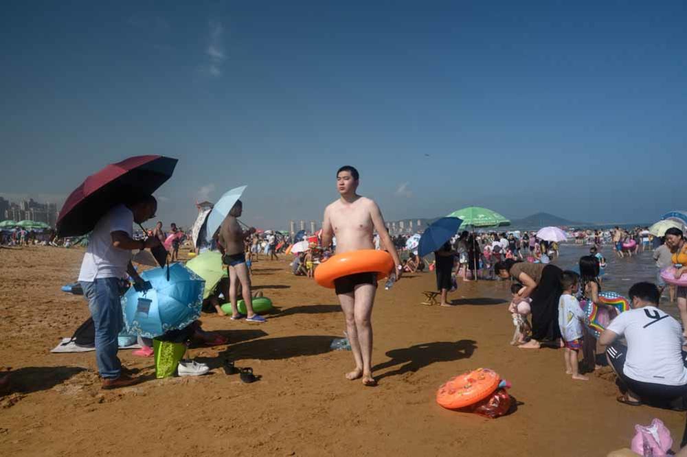 La plage en Chine: 