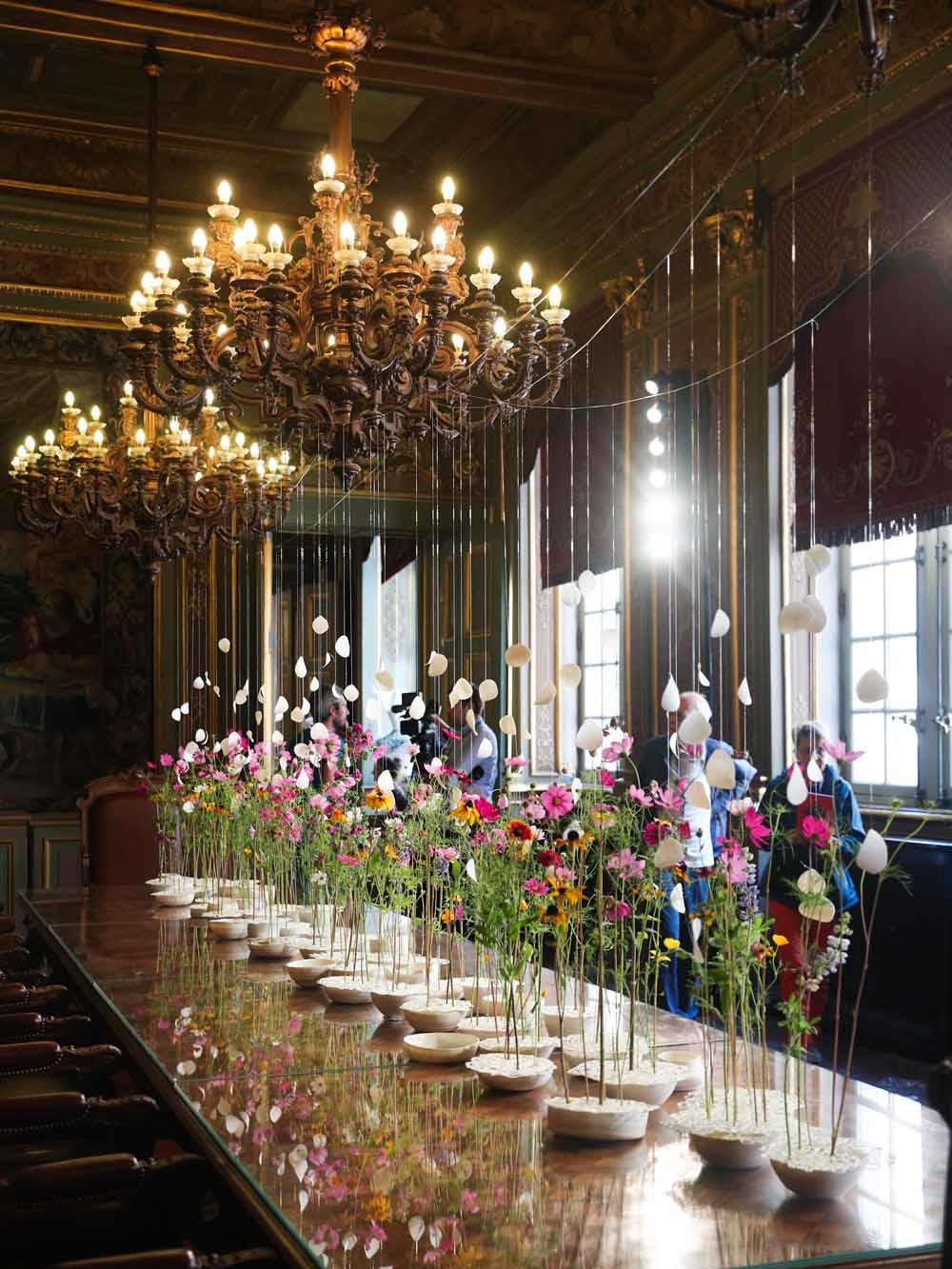 Des artistes du monde entier fleurissent l'Hôtel de Ville de Bruxelles (en images)