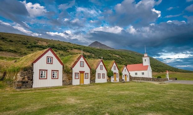 L'Islande éternelle aux fermes de Glaumbaer... 