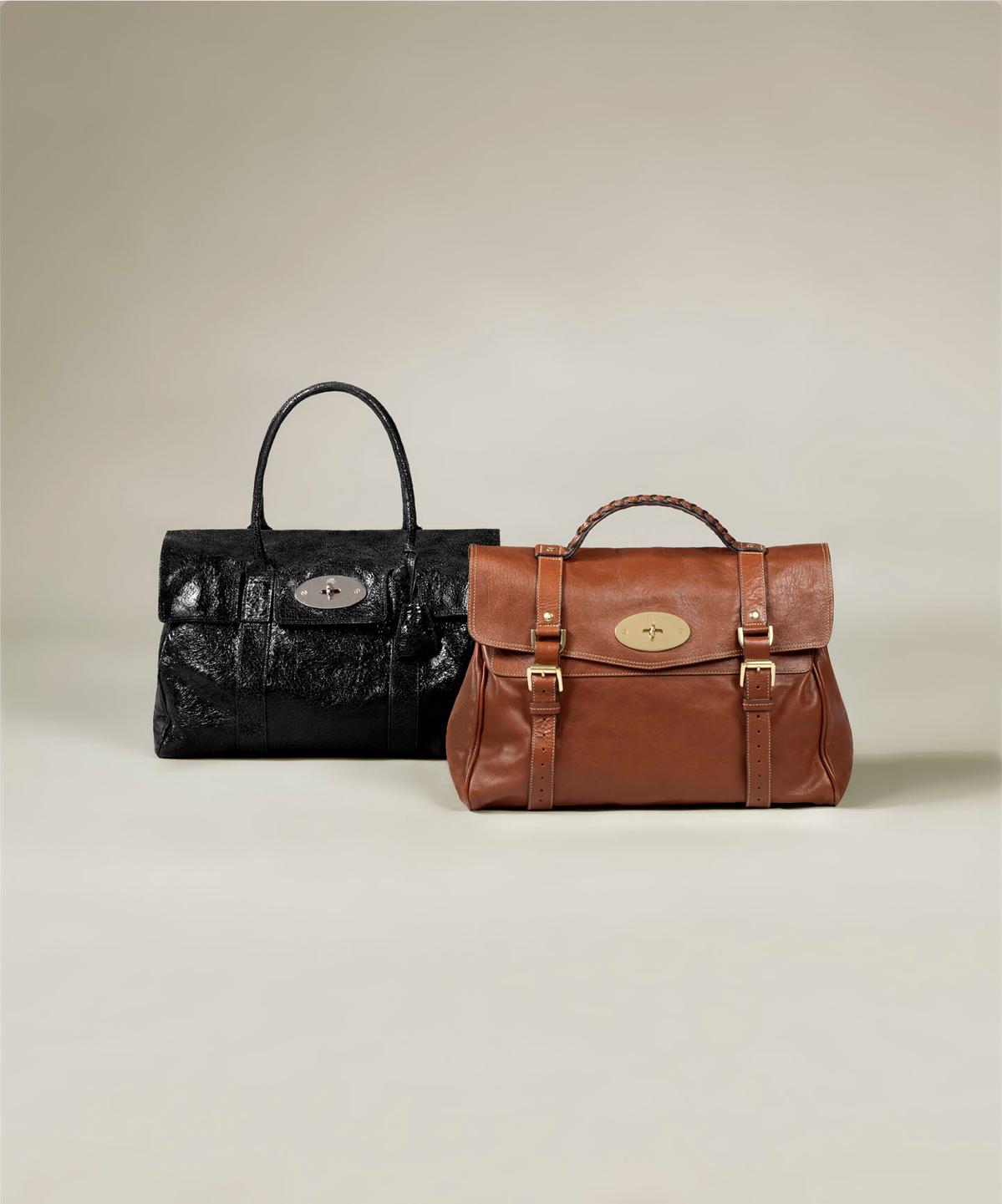 Mulberry Alexa and Bayswater owned by Kate Moss and Alexa Chung
