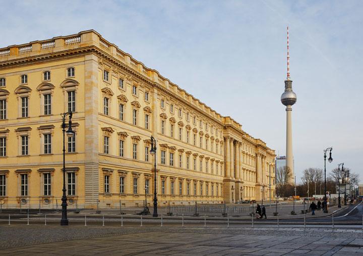 Le Palais royal de Berlin ou Humbold Forum