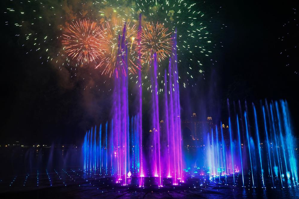 La plus large fontaine au monde se trouve à Dubaï