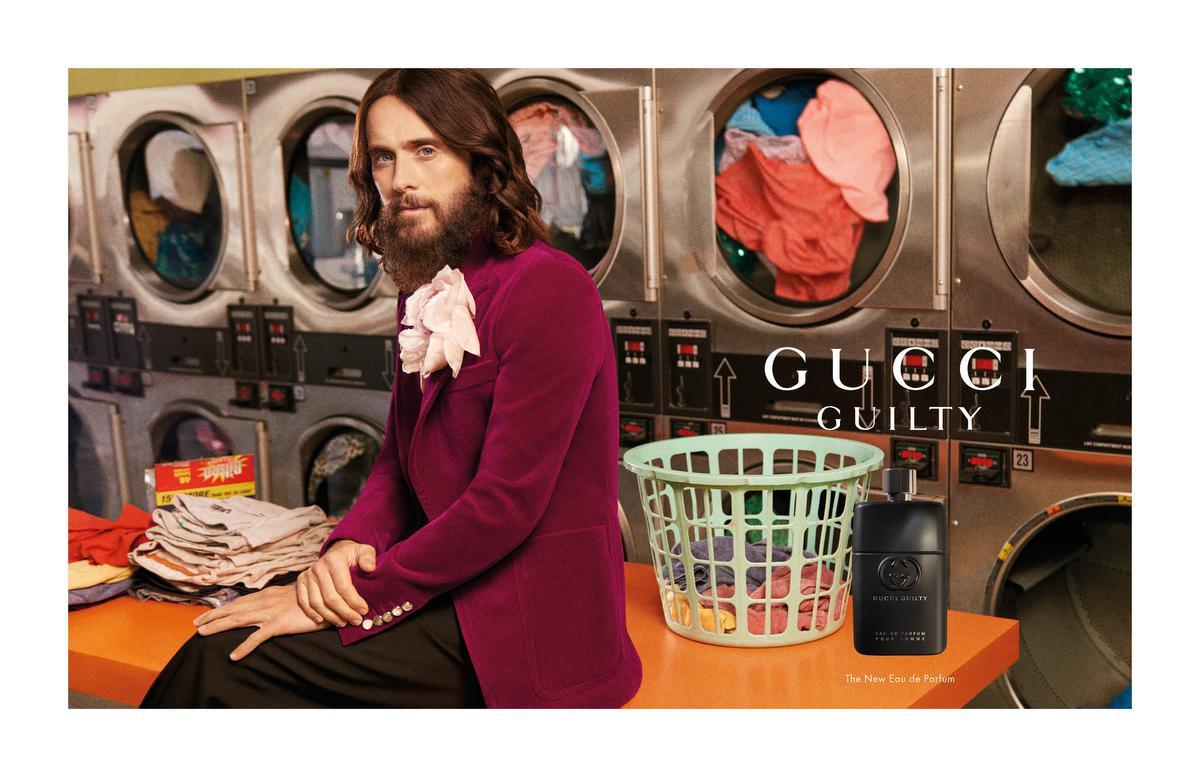 La mode d'Alessandro Michele pour Gucci joue un rpole clé dans la campagne ournée à Los Angeles avec Jared Leto.