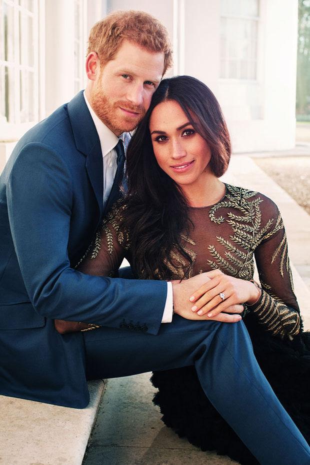 Le prince Harry et Meghan: la photo officielle de leur fiançailles