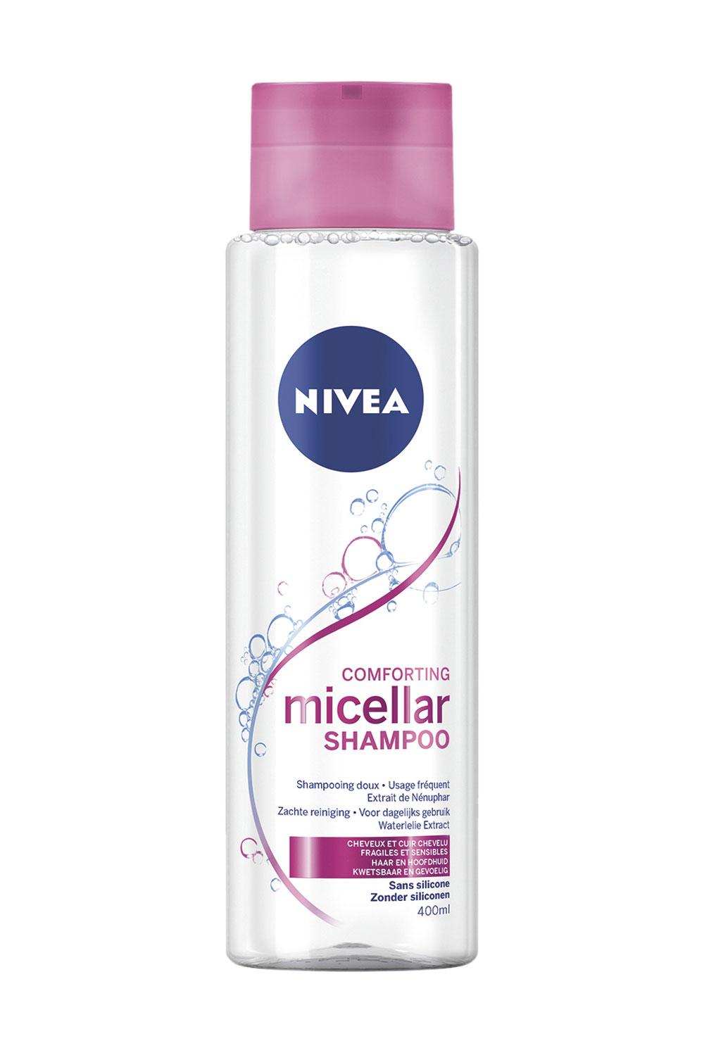 Micellar Shampoo, Nivea, 4,99 euros.