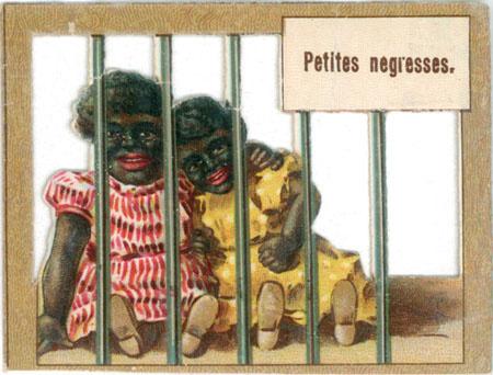 Petites négresses. France. 1897. Chromolithography © Groupe de recherche Achac, Paris/priv. coll.